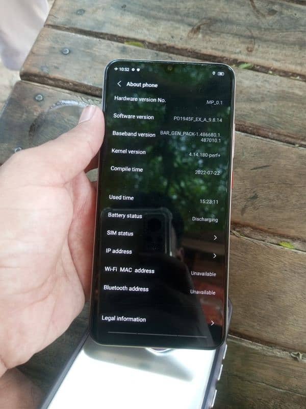 vivo s1pro 8 128 ,,10.10 3