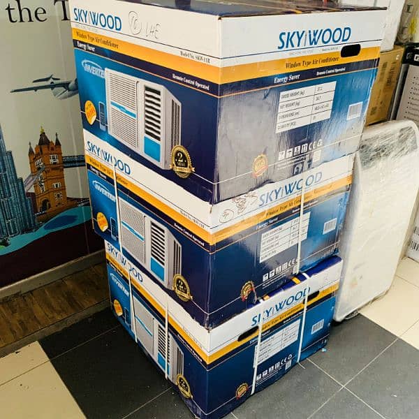 Skywood 1 Ton Brand new  Inverter window Ac 1