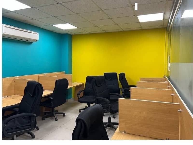 Area 2500 Sqft Fully Furnished Corporate Office in Link MM Alam Road Gulberg 3 Lahore 14