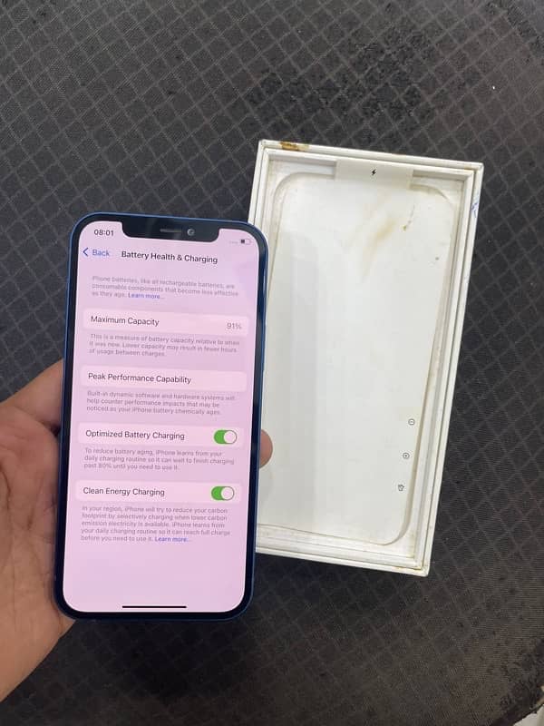 iPhone 12 128gb pta approved hk 7