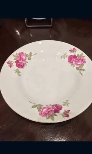 Floral dinner set { british style } 9