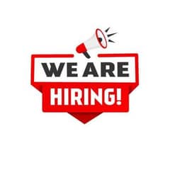 Need staff for office based Work for part time and Full time