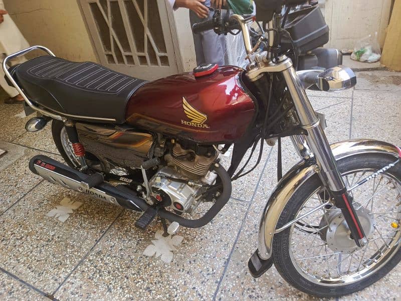 Honda CG 125 SE 8