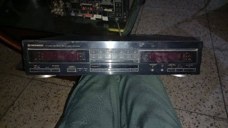 pioneer japan amp with equalizer # 03214991401 cal ar whtsapp 1