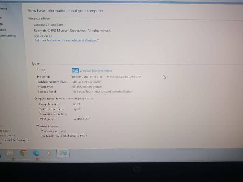 hp probook core i5 4520s urgently sale 2