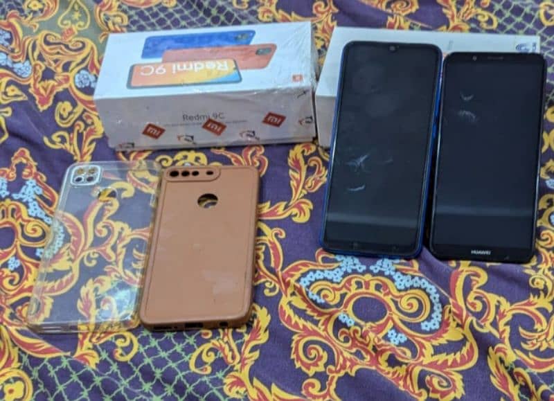 Redmi 9C & Huawei Y7 1