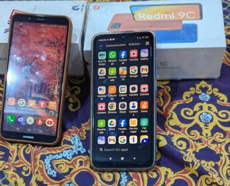 Redmi 9C & Huawei Y7 5