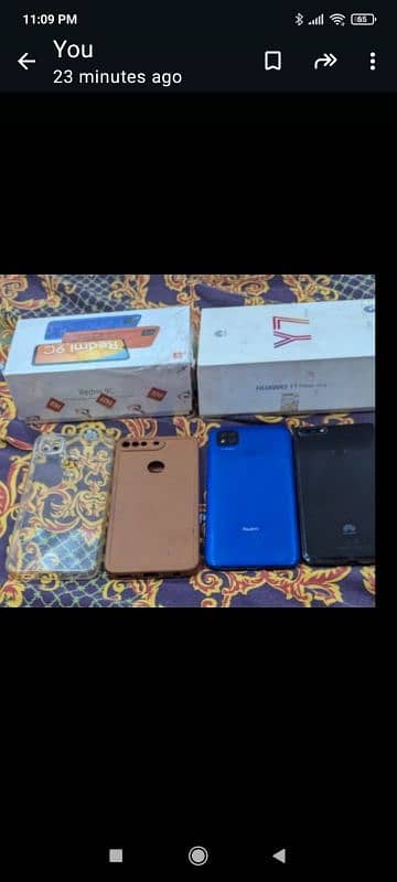 Redmi 9C & Huawei Y7 6