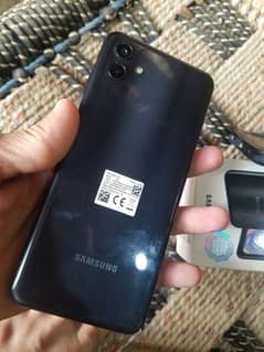 Samsung A04 4gb 64gb box charger or 2 kawar 03172729185