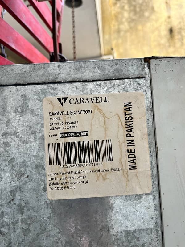 Visi Chiller double door Caravell 3