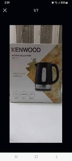 Kenwood accent collection electric kettle brand new price negotiable