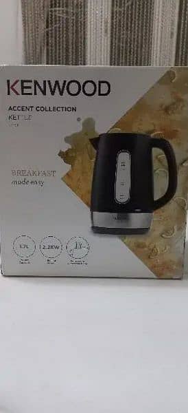 Kenwood accent collection electric kettle brand new price negotiable 1