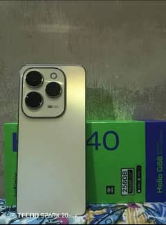 Infinix Hot 40 (8+256gb) lush condition