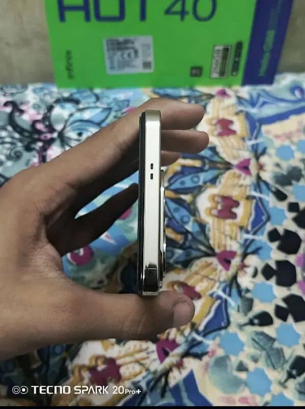 Infinix Hot 40 (8+256gb) lush condition 6