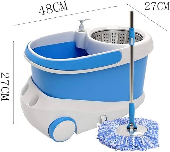 Spin Mop With Bucket, Cleaning Mop With Bucket 2