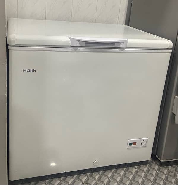 Haier HDF-285SD Single Door Chest Deep Freezer 0