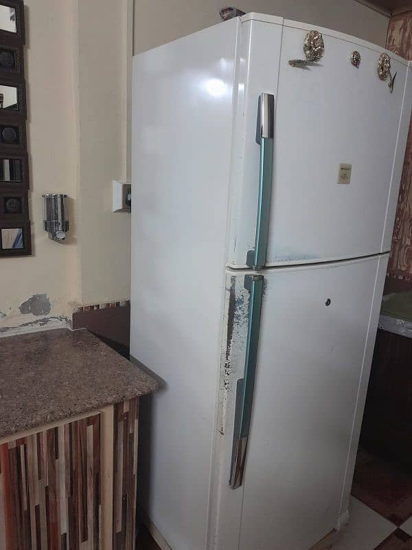 Sharp Medium Size Refrigerator SJ-K43N-WH2 5