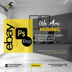 E-commerce experts and Graphic designer