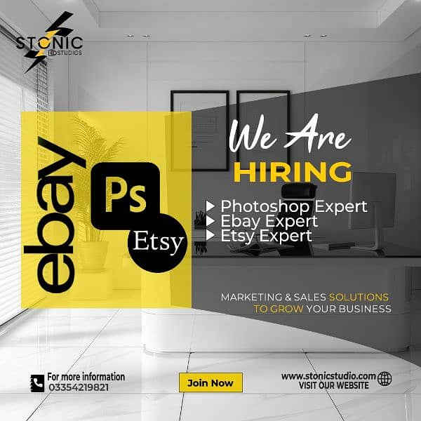 E-commerce experts and Graphic designer 0