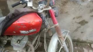 bike Honda 125 model 1986