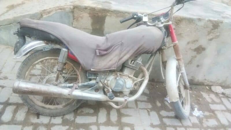 bike Honda 125 model 1986 1