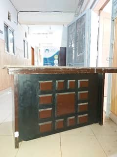 3-Drawer Office Table for Sale good Condition10/9 G11 markaz islamabad 0