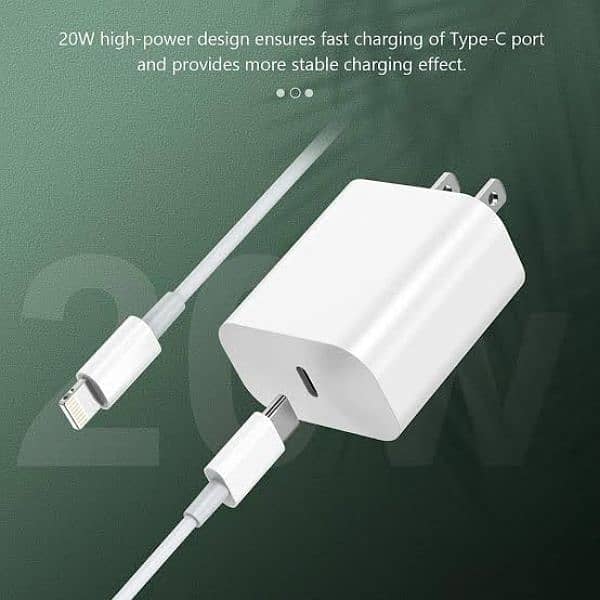 Iphone 20W charger original Usb-C lightning data cable(iphone) 4