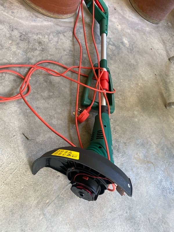 lawn mower and grass trimer set 7