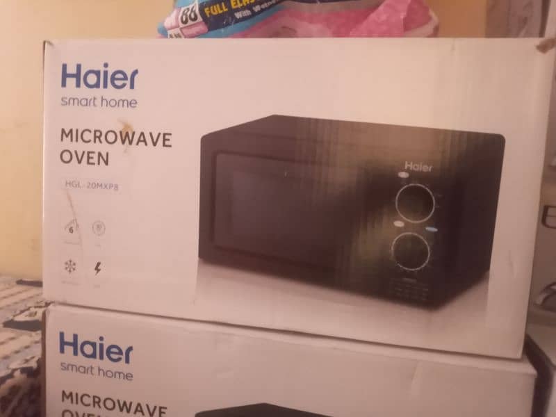 HAIRE MICROWAVE BOX PACKED URGENTLY SALE AT ALI TRADERS 1