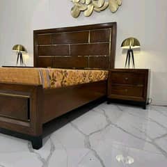 Bed set , side tables & Dressing table