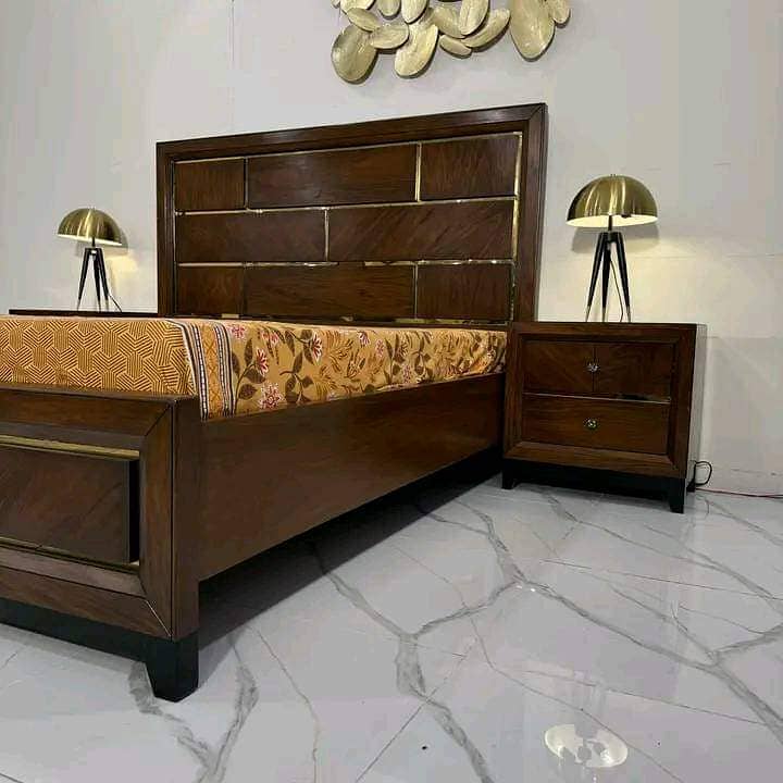 Bed set , side tables & Dressing table 0