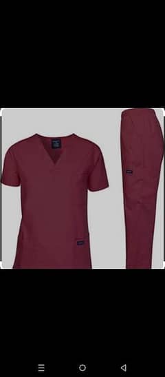 Unisex doctor/ nursing ot scrub v shape neck good quality fabric