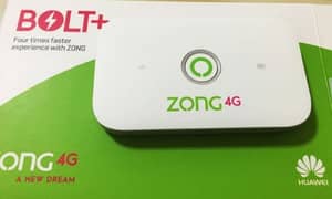 ZONG 4g Internet Device Without Back Cover  Usb Wingle Also Available