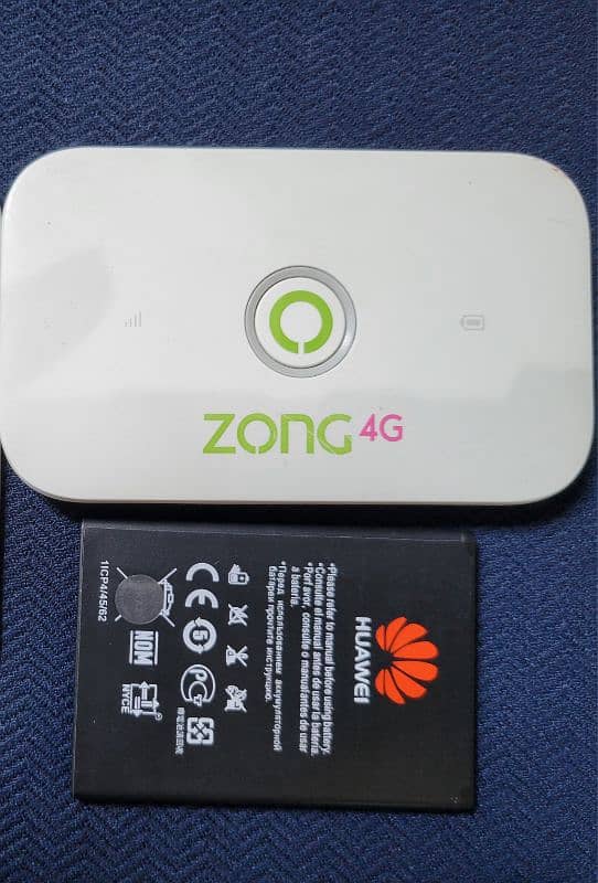 ZONG 4g Internet Device Without Back Cover  Usb Wingle Also Available 1