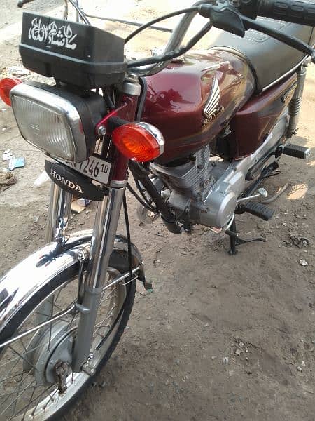 Honda 125 2010 madal 14