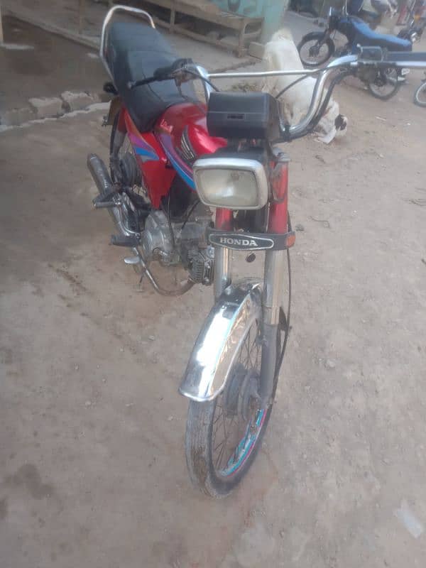 Honda 70 cc model 2013 Karachi number 0