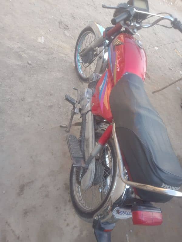 Honda 70 cc model 2013 Karachi number 5