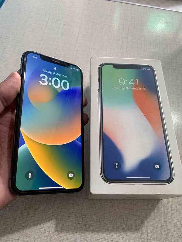 IPHONE  X PTA APROVED  All Ok 1