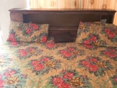 pure wood bed for sale without matress