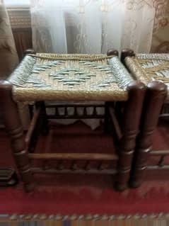 wooden style stool