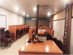 Area 2500 Sq Ft Fully Furnished Corporate Office In Main Boulevard Road Garden Town Lahore