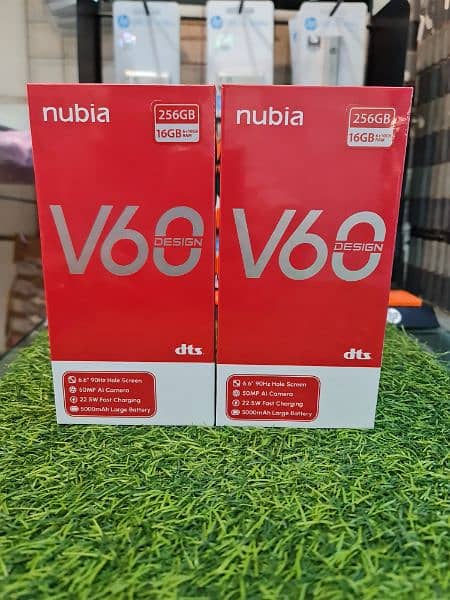 ZTE Nubia V60 Design 6/256 Box Packed Official 1