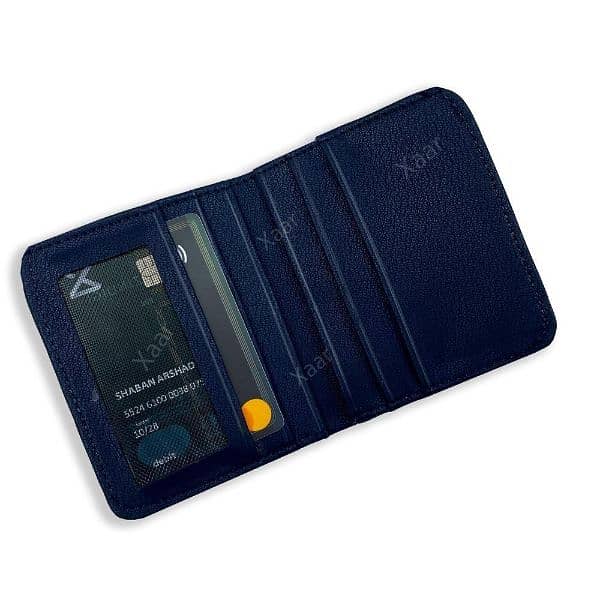 Synthetic Leather Wallet For Men And
Women our man 9