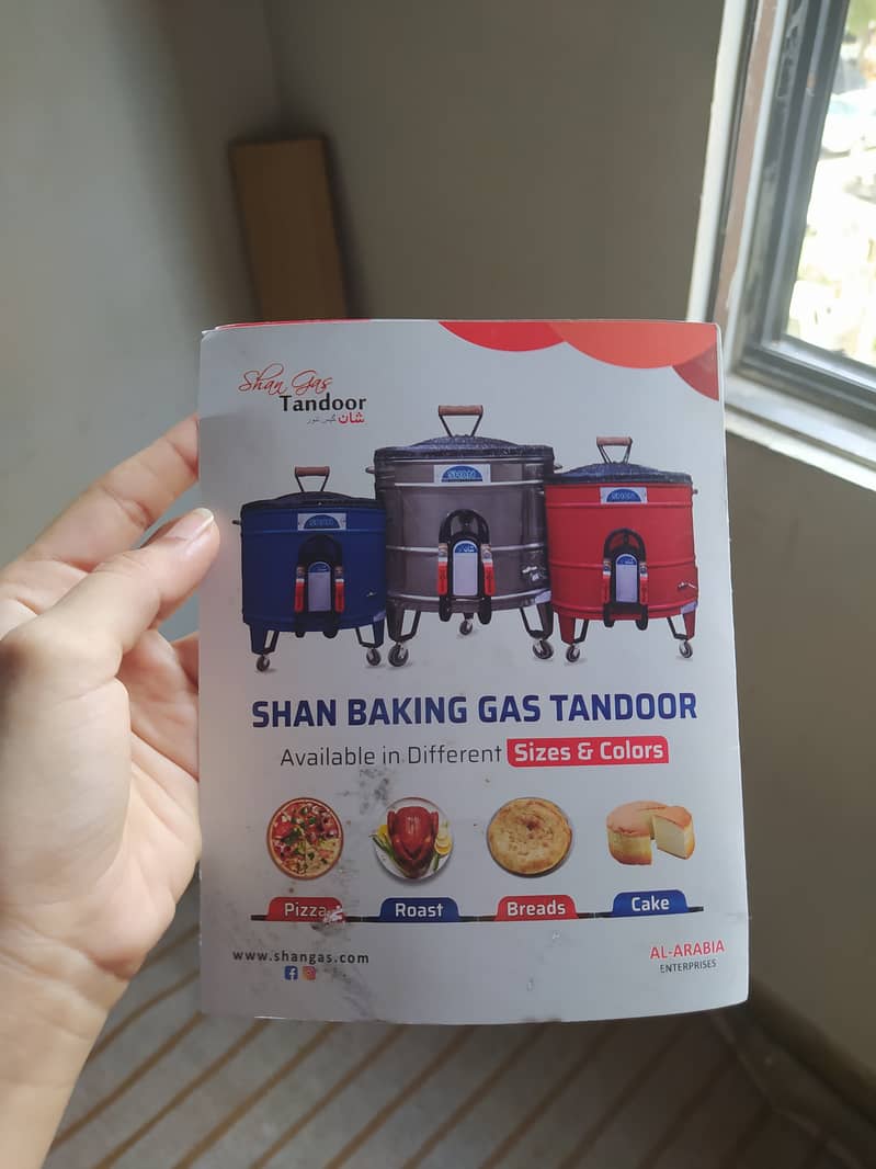 Gas tandoor/ roti maker ( brand new, unused, portable) 2