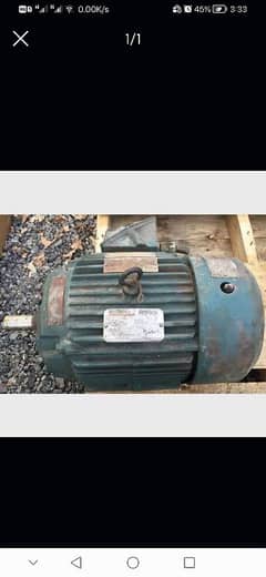 15 hp 3phase motor