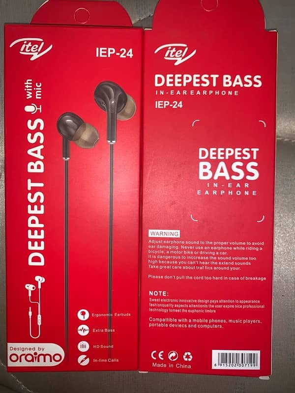 iteL IEP-24 DEPPEST BASS Handsfrees 1