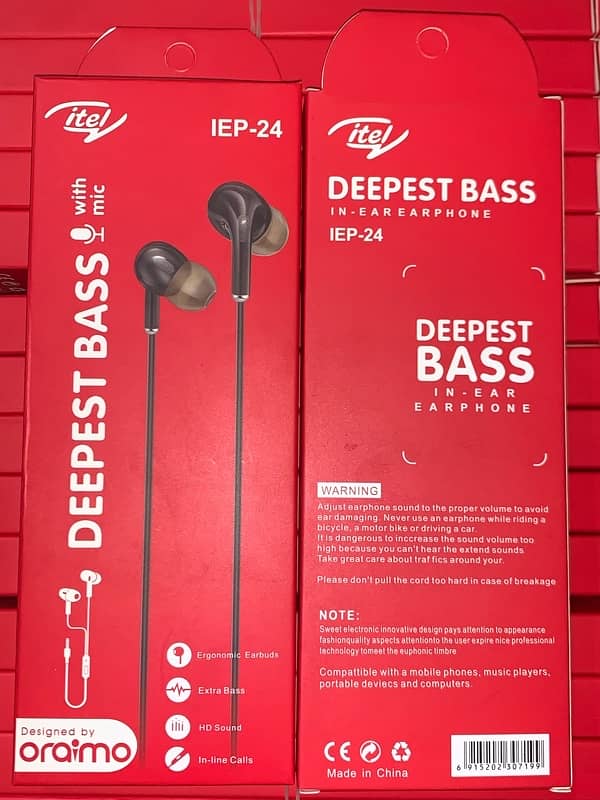 iteL IEP-24 DEPPEST BASS Handsfrees 5