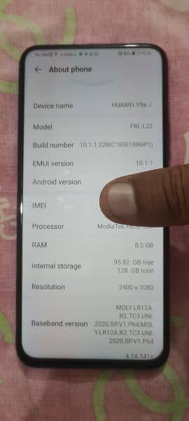 HUAWEI Y9A 8GB 128GB WITH BOX 2