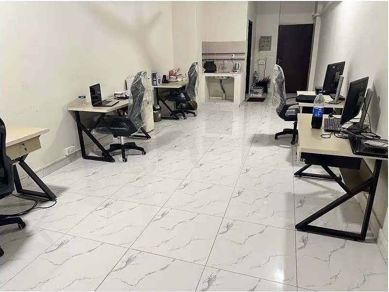 Fully Furnished Area 500 Square Feet Office Available For Rent Real Pictures in Gulberg 3 Lahore 9