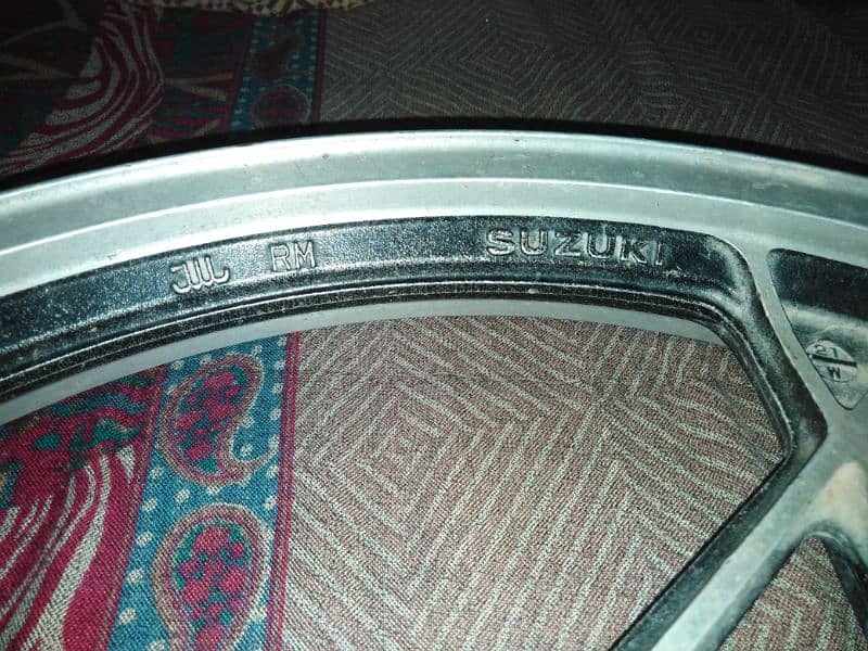 Suzuki Alloy Rim Number2.75×18 Made in japan Phone number 03004451251 1